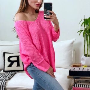 LAST 2️⃣ | SWIFT 2.0 Folded Cuffs Sweater - PINK